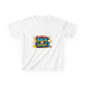 Back to School Kids Tee - Fun Graphic Tee for Students, School Gear, Kids [...] - Picture 1 of 25