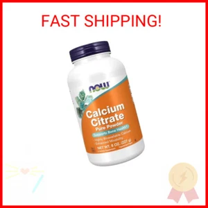 NOW Foods Supplements, Calcium Citrate Powder, Highly Bioavailable Calcium, Supp - Picture 1 of 2