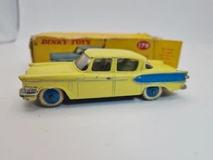 DINKY TOYS NO.179 STUDEBAKER PRESIDENT SEDAN In Original Box - Picture 1 of 14