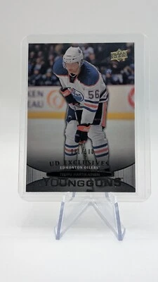 2011-12 UPPER DECK YOUNG GUNS UD EXCLUSIVES #216 TEEMU HARTIKAINEN /100 OILERS - Image 1 of 3