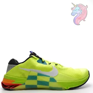 Mens Size 13 Nike Metcon 7 AMP Volt Yellow Training Shoes DH3382-703 New - Picture 1 of 17