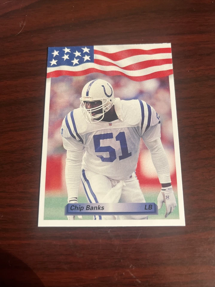1992 All World Chip Banks #236 Indianapolis Colts - Image 1 of 1