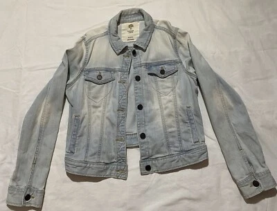 Tucker + Tate Girl's Light Washed Blue Denim Jean Jacket size XL 14-16 - Image 1 of 2