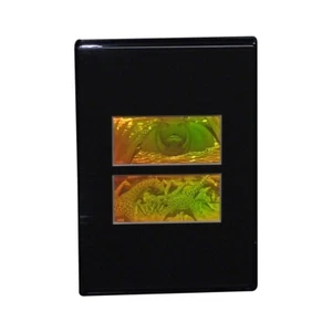 3D Girafe / Hippo 2-Up Hologram Picture DESK STAND, Photopolymer Type Film - Picture 1 of 7