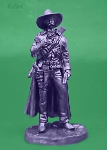 TIN 54 mm sceriffo selvaggio West Pat Garrett. XIX secolo. USA - Foto 1 di 4