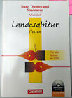 ARBEITSHEFT Landesabitur HESSEN f. 2009 Texte Themen und Strukturen mit CD-ROM