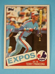 1985 Topps Tiffany Terry Francona Montreal Expos #578 ⚾ - Picture 1 of 2