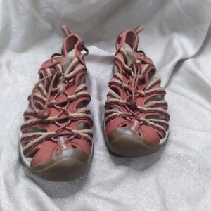 womens keen sandals maroon gray yellow 010420 (1023972) size 9 US 39.5 EU - Picture 1 of 7