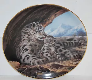 Targa "Il leopardo delle nevi" 2° emissione nell'ultimo del loro genere, specie in via di estinzione - Foto 1 di 6