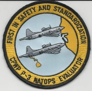 P-3 NATOPS Evaluator (US Navy Squadron Patch) (1991) - Picture 1 of 1