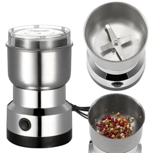 1Pcs Electric Coffee Bean Grinder Nut Seed Herb Grind Spice Crusher Mill Blender - Picture 1 of 6