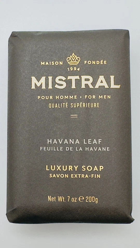 Jabón Barra Mistral - Hoja Habana Foto 1 de 4