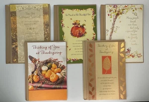 10 Pack America Greetings Thanksgiving Cards, 5 Varieties, MSRP $38.90 New - Picture 1 of 18