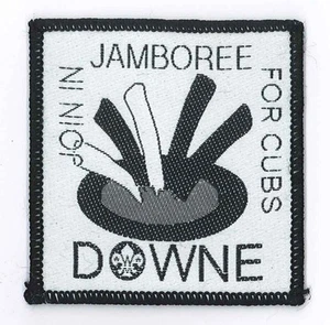 Patch contingente 1995 World Scout Jamboree REGNO UNITO / UK DOWNE SCOUTS - Foto 1 di 1