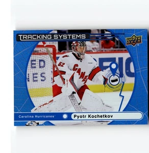 5-10-22 PWE . 2025-26 ud series 1 #ts-17 pyotr kochetkov tracking systems (A) - Picture 1 of 2