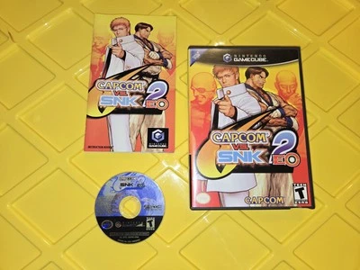 Capcom vs. SNK 2 EO For Nintendo GameCube Complete In Box Authentic Tested  - Image 1 of 4