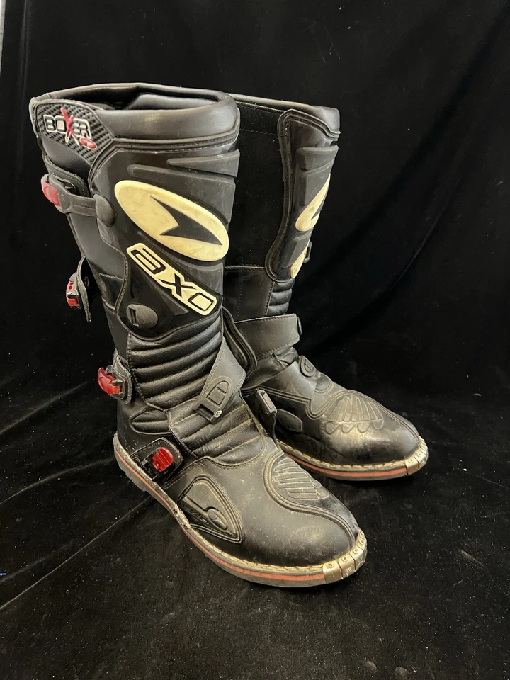 Botas de moto AXO Boxer MX para hombre talla 12 Foto 1 de 4