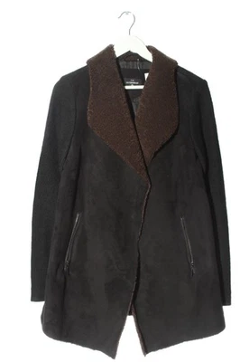 C&A Abrigo de entretiempo Mujeres Abrigo Talla EU 40 negro-marrón look casual - Imagen 1 de 4