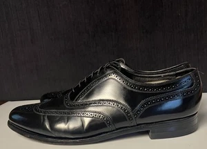 FLORSHEIM Herrenschuhe Full Brogue Budapester Oxford-Schuhe schwarz Leder Größe 13D - Bild 1 von 7