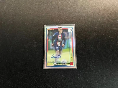 2022-23 Topps Merlin Chrome UEFA Autograph #AC-MV Marco Verratti - Image 1 of 2