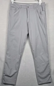 Lululemon Classic Fit ABC Performance Golf Freizeit Herren 36x33 grau - Bild 1 von 10