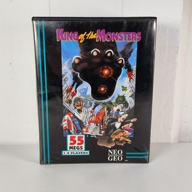 King of the Monsters Neo Geo 1991 SNK USA Complete With Manual