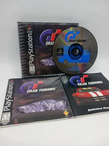 Gran Turismo (PS1) 1998 Black Label Complete  - Picture 1 of 4