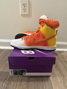 🔥🔥Nike SB Dunk High Pro Sweet Tooth Candy Corn FN5107 700 Uomo 9.5 DS - Foto 1 di 7