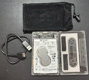 SEAGATE 1TB 2.5" SATA HDD Hard Drive SH20M75990 00PC557 5400RPM & External Case - Picture 1 of 4