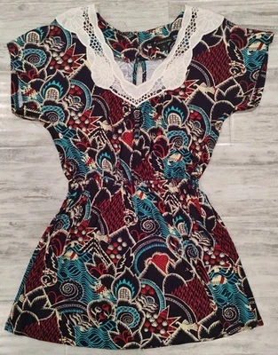 Twentyone Mini Dress With V Neck Embroidery - Image 1 of 4