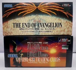 Neon Genesis Evangelion Bandai Carddass Masters Wide 2 Set Paquetes Sellados Japonés - Imagen 1 de 12