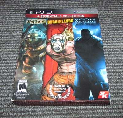2K Essentials Collection for PlayStation 3 Borderlands ~ Bioshock ~ XCOM - Image 1 of 4