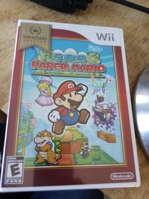 Super Paper Mario Nintendo Selects Edition (Nintendo Wii) - Image 1 of 2