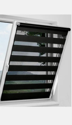 Doppelrollo schnurlos Klemmfix ohne Bohren Duo Rollos für Fenster 150x110 cm Neu - Bild 1 von 3