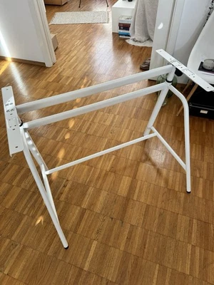 Schreibtischgestell, höhenverstellbar, Ikea Gladhöjden, Weiß - Bild 1 von 2