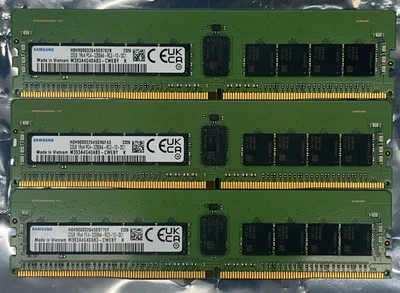 Samsung M393A4G40AB3-CWE 32GB 1Rx4 DDR4 PC3200 ECC Server Memory - Image 1 of 3