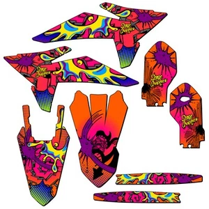 2025 SX 85 ZANY Orange Senge Graphics Kit Compatible with KTM - Bild 1 von 10