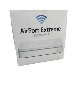 Brand New & Boxed Apple AirPort Extreme (5th Gen) 802.11n WiFi A1408 Mac & PC - Image 1 of 4