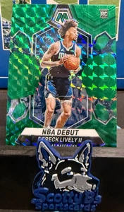 2023-24 Panini  Mosaic - NBA Debut Dereck Lively (RC) Green Mosaic Prizm  - Picture 1 of 2