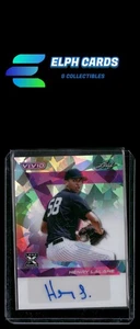 Autógrafos base Henry Lalane (XRC) 2024 Leaf Vivid #BA-HL1 cristal blanco - Imagen 1 de 2
