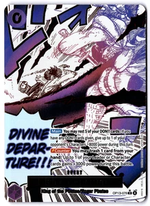 Divine Departure (Alternate Art) OP13-076 Carrying On His Will Foil - Picture 1 of 2