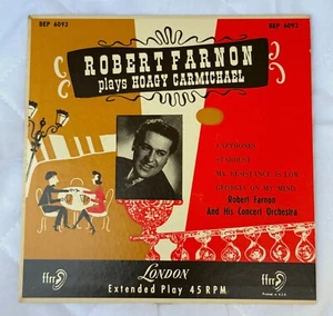 Vintage Mercury Classics Extended Playing 45 Robert Faron Plays Hoagy Carmichael - Picture 1 of 9