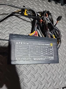 Apevia Prestige Series ATX-PR800W 800W 80 PLUS Gold ATX12V Power Supply - Picture 1 of 2
