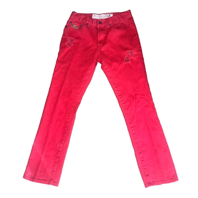 WINCHESTER красный джинсовой ткани состаренный Jean американская легенда флаг мужчин Western 30 33 читать - Изображение 1 из 4