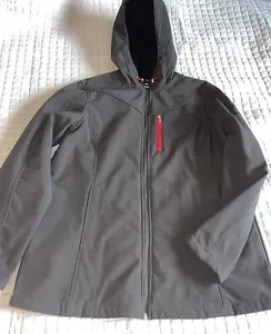 WOMEN’s JACKET - ZeroXposur Women’s Hooded-XL-Weather Resistant Lined Black- NEW - Picture 1 of 7