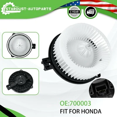 Motor de ventilador aquecedor 700003 com gaiola de ventilador para 2004 2005 2006-2008 Acura TL - Imagem 1 de 4