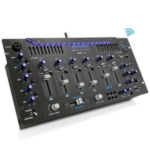 Pyle Bluetooth DJ Controller Stereo Mixer Sound System - Black PYD1964B.5 - Picture 1 of 8