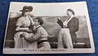 Rare Postcard "my Word- If I Catch You Proposing? Edwardian Humor 1910
