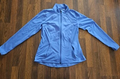 Chaqueta de malla Sketchers Go Walk para mujer talla grande color azul claro/púrpura Foto 1 de 4