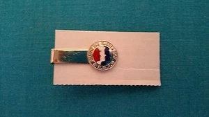 BOY SCOUTS OF AMERICA / BSA     "FOLLOW THE RUGGED ROAD TIE BAR"    VINTAGE  60S - Picture 1 of 5